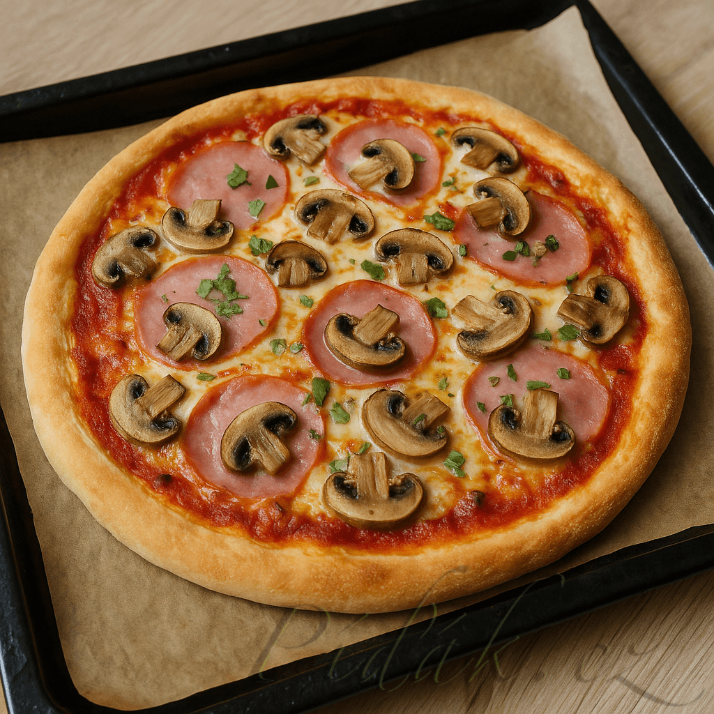 1. obrázek Pizza jako z pizzerie 1. obrázek Pizza jako z pizzerie