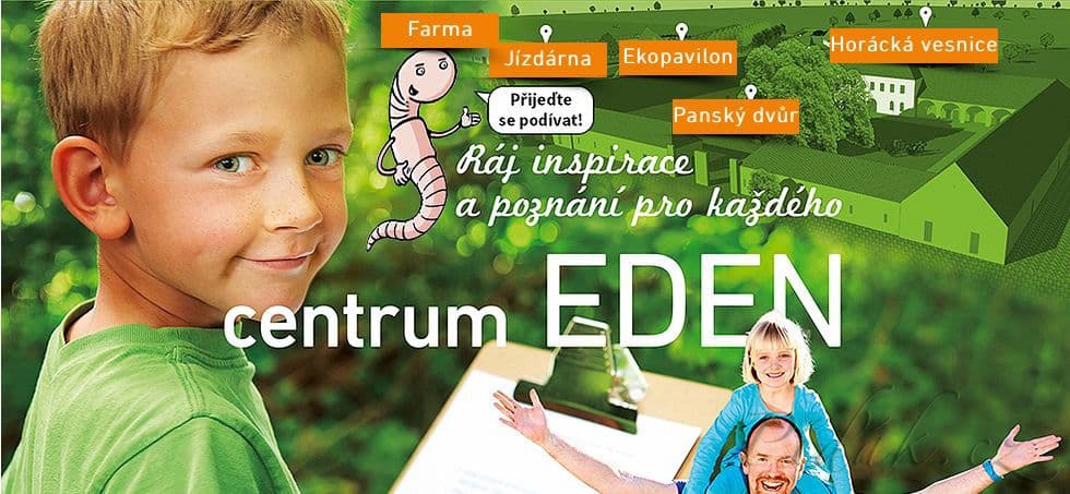 1. obrázek Centrum Eden - Bystřice nad Pernštejnem 1. obrázek Centrum Eden - Bystřice nad Pernštejnem