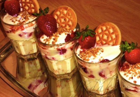 1. obrázek Jahodový pohár podle Sylvie 1. obrázek Jahodový pohár podle Sylvie