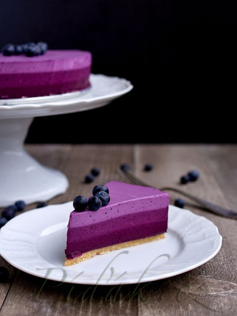 1. obrázek Ombre nepečený dort 1. obrázek Ombre nepečený dort