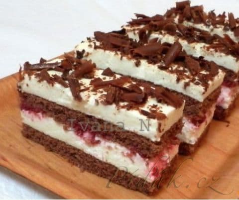 1. obrázek Recept - Jogurtové řezy s malinami 1. obrázek Recept - Jogurtové řezy s malinami