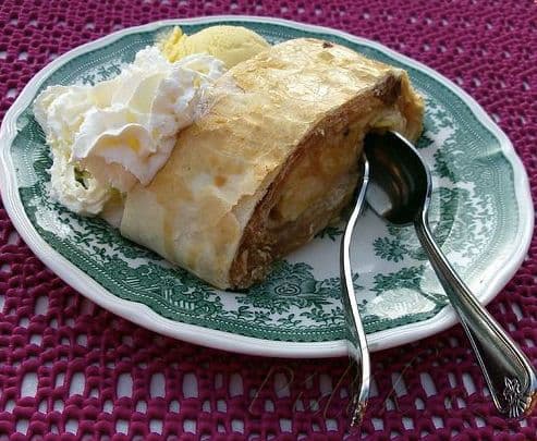 1. obrázek Tažený jablečný závin 1. obrázek Tažený jablečný závin