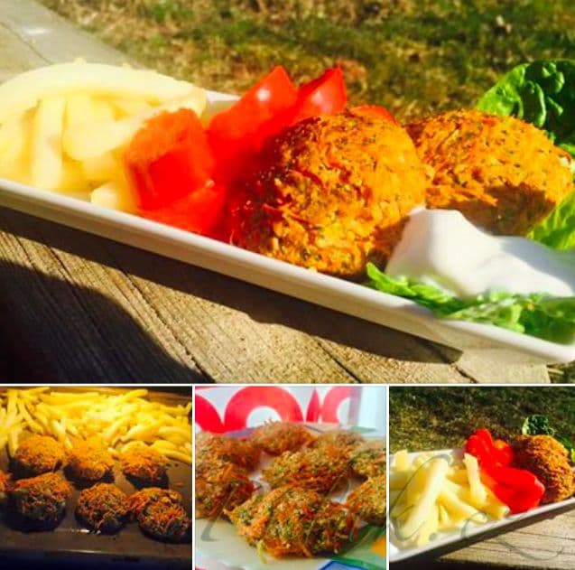 1. obrázek Zeleninové placičky z tofu v troubě by Romča 1. obrázek Zeleninové placičky z tofu v troubě by Romča