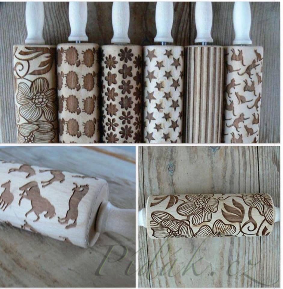 1. obrázek Dřevěné válečky na těsto 1. obrázek Dřevěné válečky na těsto