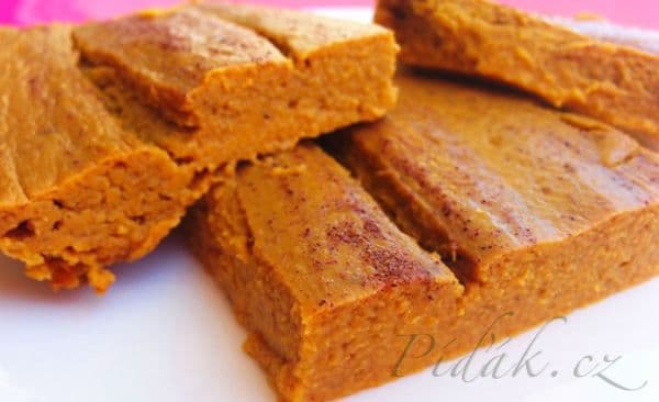 1. obrázek Dýňový koláč - žádná mouka, cukr nebo tuk 1. obrázek Dýňový koláč - žádná mouka, cukr nebo tuk