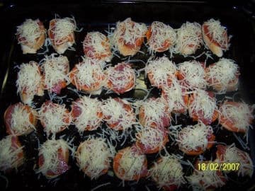 4. obrázek Zapečené jednohubky - rychlovka 4. obrázek Zapečené jednohubky - rychlovka