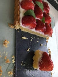 2. obrázek Koláč s citronovým krémem a jahodami 2. obrázek Koláč s citronovým krémem a jahodami