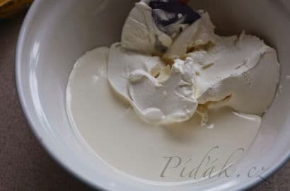 2. obrázek Cheesecake s bielou cokoladou a cucoriedkami 2. obrázek Cheesecake s bielou cokoladou a cucoriedkami