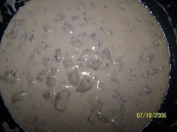 4. obrázek Těstoviny s kuřecím masem a smetanovou omáčkou 4. obrázek Těstoviny s kuřecím masem a smetanovou omáčkou