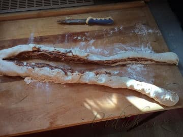 7. obrázek Pletený chléb s nutelou 7. obrázek Pletený chléb s nutelou