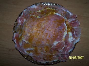 2. obrázek Vepřové plátky na kari se špenátem a amoletkami 2. obrázek Vepřové plátky na kari se špenátem a amoletkami