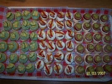 5. obrázek Tříbarevné jednohubky 5. obrázek Tříbarevné jednohubky