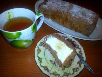 2. obrázek Tvarohový tunel s banánem 2. obrázek Tvarohový tunel s banánem