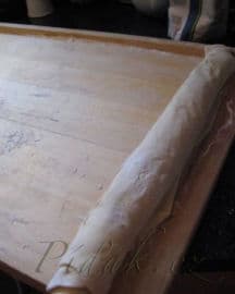 6. obrázek Vaľkaná štrúdľa z celej smotany 6. obrázek Vaľkaná štrúdľa z celej smotany