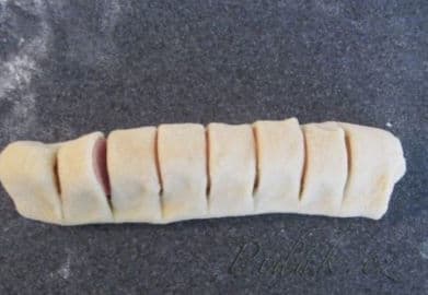 3. obrázek Paví ocas s párkem 3. obrázek Paví ocas s párkem