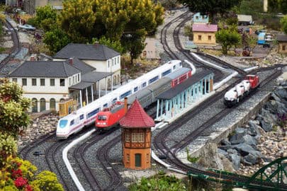 Obrázek Eisenbahnwelten Rathen – největší zahradní železnice na světě, Německo