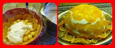 2. obrázek Pomerančová koule - zajíček 2. obrázek Pomerančová koule - zajíček