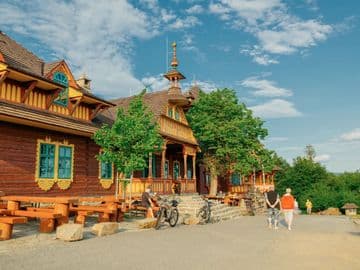 Obrázek Pustevny - lanovka a Jurkovičovy stavby