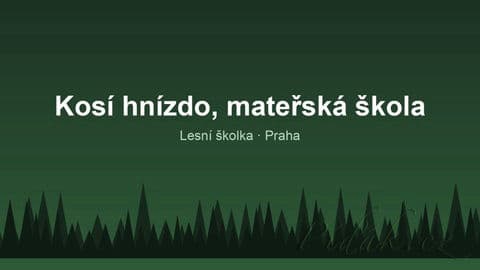 Obrázek Kosí hnízdo, mateřská škola