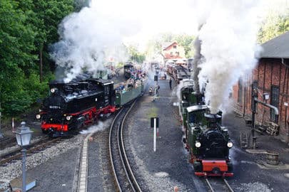 Obrázek Žitavská úzkokolejka – Zittauer Schmalspurbahn, parní dráha do Žitavských hor, Německo